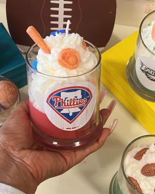 Phillies Candle