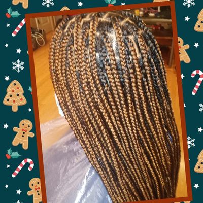 Smedium Knotless Braids