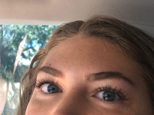 Eyelash extensions