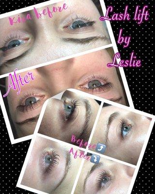 Lash Lift and tint