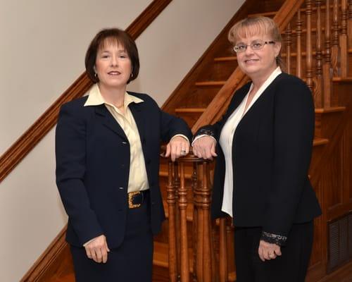 Bettina Altizer and Terri Luzynski