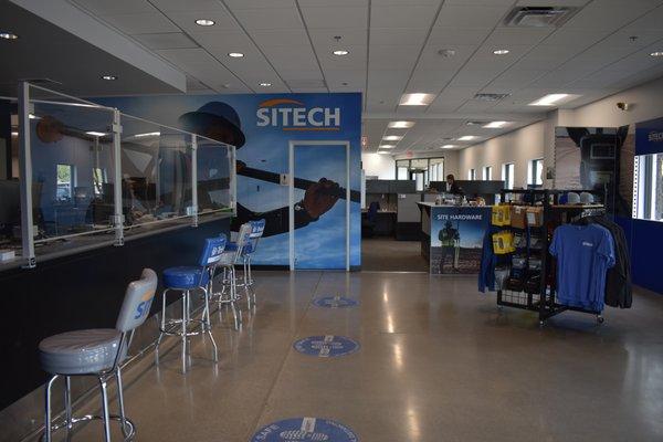 SITECH Southwest interior left side