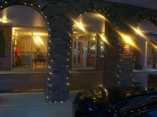 Carport and front entrance.