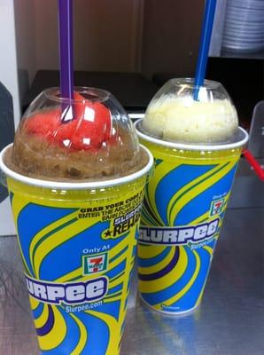 Slurpees are a must on 7-11 :)