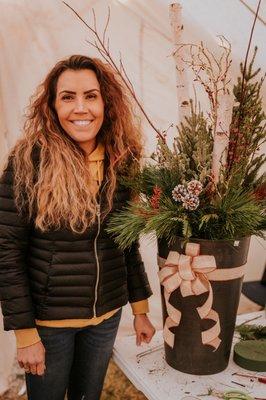 Winter Porch Planter Class at The Plant Shop at Aspen Ridge