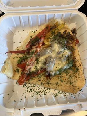 Philly Steak Crepe