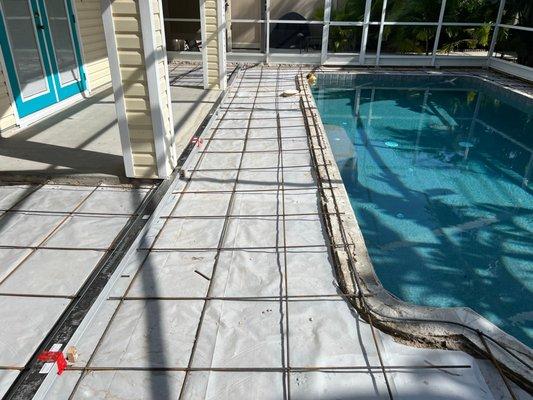 Pool maintenance - Many Structures Inc