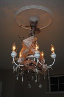 Chandelier install