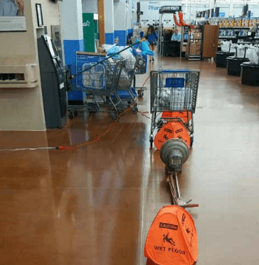 Business Floor Cleaning