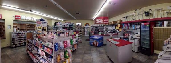 Panoramic view of our entire store