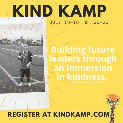 Kind Kamp is coming to Columbus July 13-23. Register at kindkamp.com.