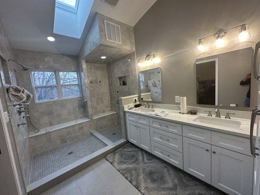 Main bath remodeling