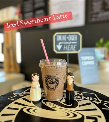 Iced Espresso Sweetheart Latte