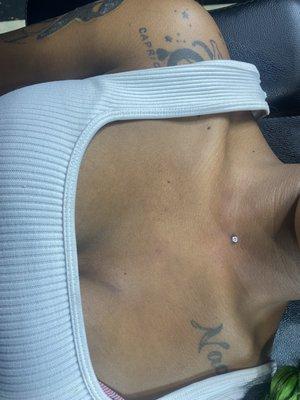 #piercedbylaee - service: THROAT DERMAL