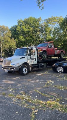 Towing another tow truck