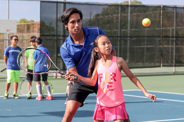 Our Play to Learn Tennis program is the largest tennis lessons program in the state! To register, visit www.trytennishawaii.com.