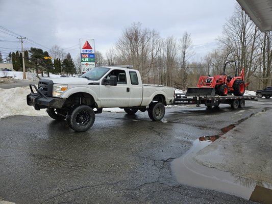 14k Trailer to move sheds and or pieces of equipment