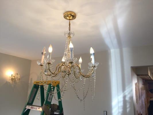 Antique chandelier