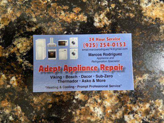 Adept Appliance Repair