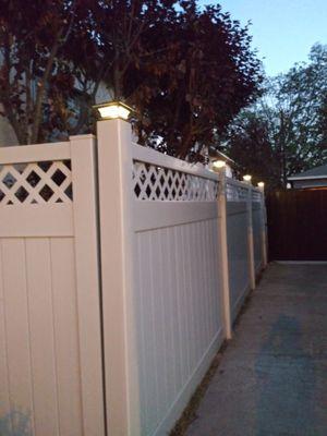 DID IT MYSELF with solar lights