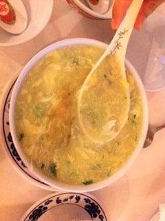 Sopa fuchi fu - egg drop soup to the max.