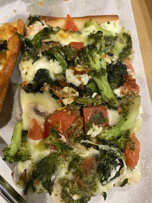 Rustic Vegetable Pizza