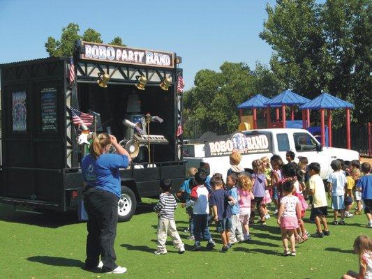 ROBO PARTY BAND PRESCHOOL MUSIC SHOW CONCERT TOUR