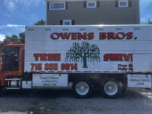 Worry-free tree removal services - we've been in business since 1959 and do an awesome job!