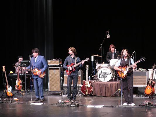 Nice concert by American English, a Beatles Tribute Band on 11-30-21.