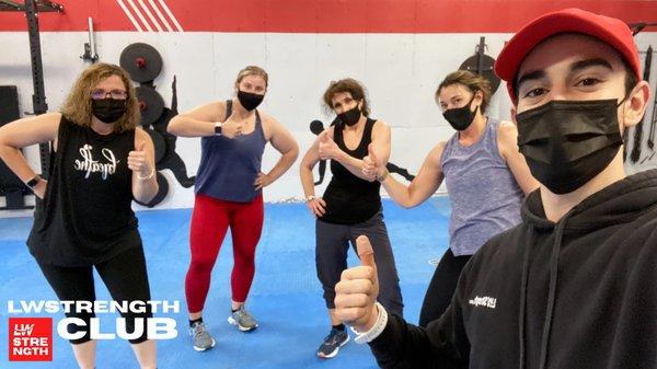 This week marked our last days of required mask-wearing! To say the least, these members were pretty amped up to be wrapping this class up!