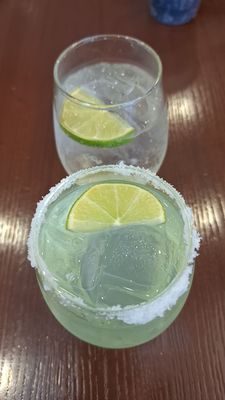 Margarita and Gin & Tonic