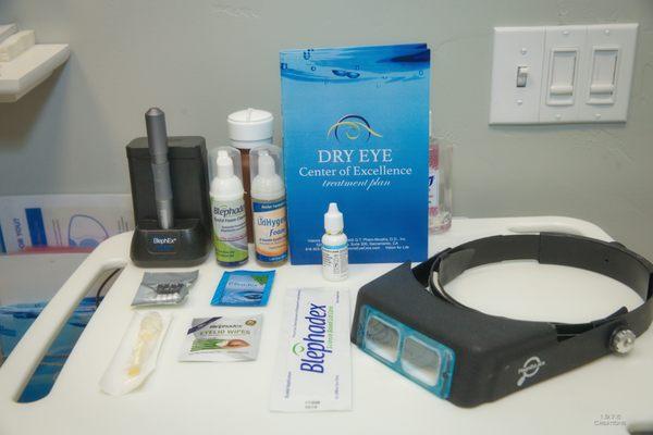 Our Dry Eye Treatments!  It can CHANGE YOUR LIFE!  Don't ignore your irritated eyes, treat it to the BEST!