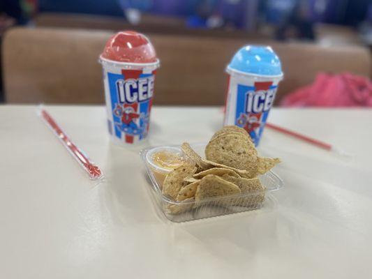 Icee & nachos