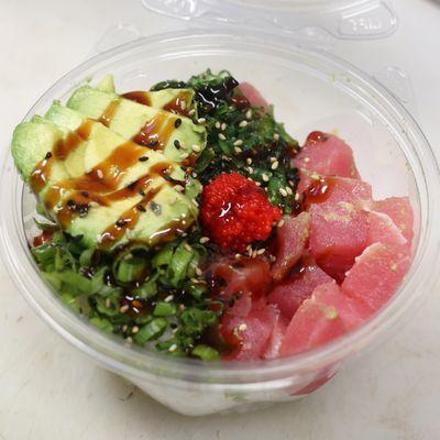 Build your own tuna bowl (Ono size)