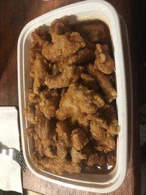 601. Orange Chicken ( Large )