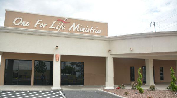 One For Life Ministries exterior in driveway