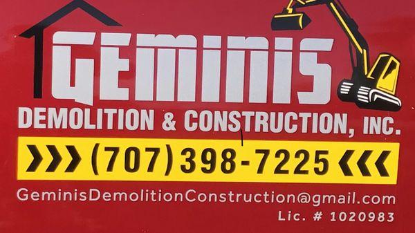 Geminis Demolition & construction inc.