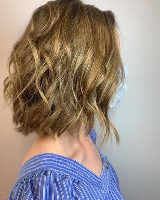 Partial Foil Highlight with Textured lob