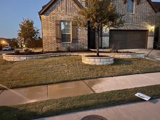 Lawn care and stone work