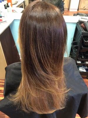 Lauries sombre by Stacy Brunette #Brunettehaircompany