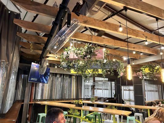 Inside the bar area upstairs