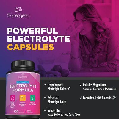 Sunergetic Products - Premium Electrolyte Supplement