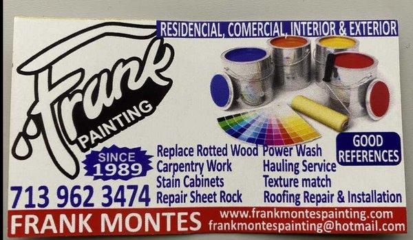 Frank Montes Painting