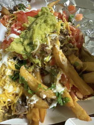 Loaded nacho fries