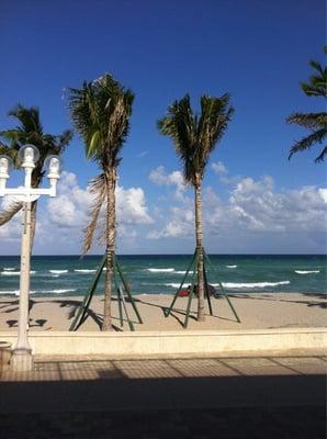 View from the outdoor deck