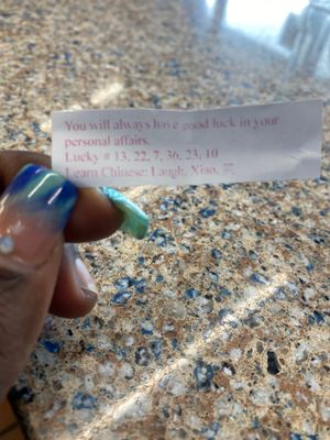 My fortune