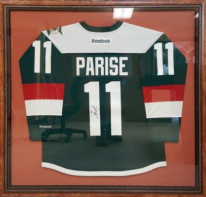 Framed sports jersey. We are really good at sports jersey shadowbox frames.