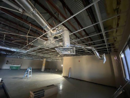 Drop ceiling remodel. By TURNBOW CONSTRUCTION www.turnbowconstruction.biz