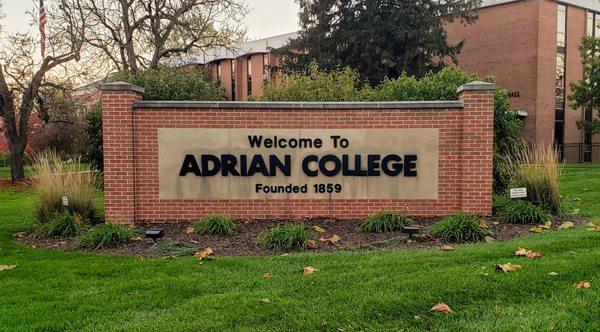 On Adrian College Campus