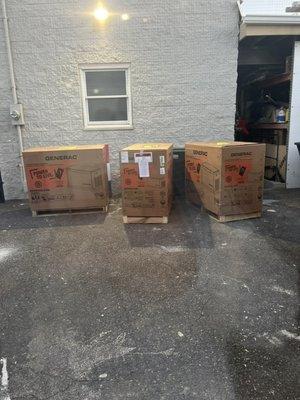 Generators in stock!